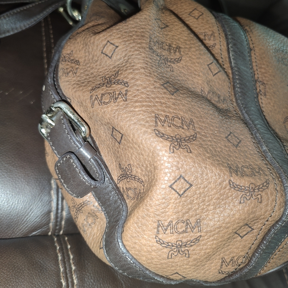 Authentic MCM  Drawstrings Two Way Bag - Picture 13 of 16